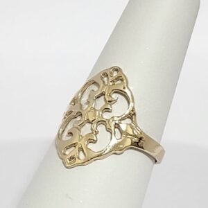 Anillo Calado Tipo almendra